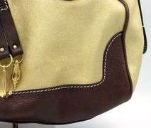 Celine gold and brown durable handle bag