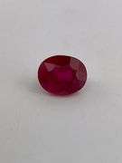 CERTIFIED NATURAL RUBY 4.39 CARAT OVAL SHAPED.