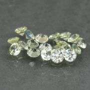 Brilliant! 1.99ct platinum green Australian Sapphire set!