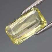 High VS grade premium cut 1.35ct UNTREATED yellow Tourmaline