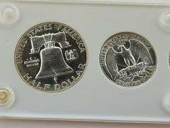 1951 United States Silver Proof Set, Capital Plastics Holder