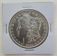 1885 O Morgan Silver Dollar, UNC