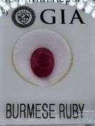 GIA Certified 3.58 CT Ruby