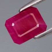 Exceptional 1.48ct top pigeons blood red Burmese Ruby
