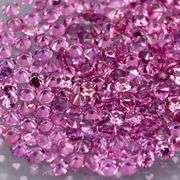 215 piece set of pink Sapphires weighing 2 carats!!