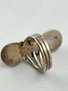925 Sterling Silver American Style Turquoise Ring