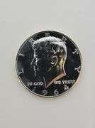 1964 Accented Hair Proof Kennedy Half Dollar