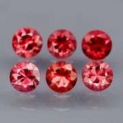 Real! Rare! Really rare! 4.21ct Padparadscha Garnet set!