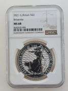 2021 Great Britain Britannia, NGC MS68
