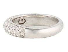 Appx 2.30ctw H VS Pave Diamond Band Ring in 18K White Gold