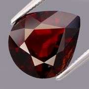 Black cherry! 5.28ct untreated Mozambique Garnet!