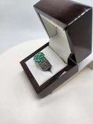 Extremely fine Victorian Emerald and diamonds ring