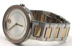 Movado bold 2 tone quartz watch