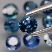 Excellent 2.01ct navy blue Sapphire set -Heated only!