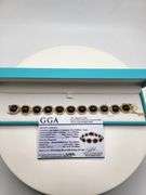 Magnificent 64ctw Star Sapphire Cabochon Bracelet in Silver with Diamond Accents – CGA Certified