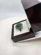 Extremely fine Victorian Emerald and diamonds ring