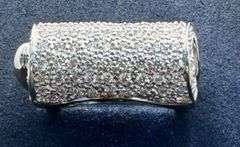 14K White Gold Diamond Cluster Ring