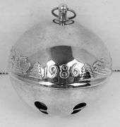 Wallace 1986 Annual Christmas Bell