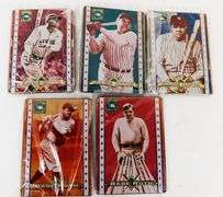 1994 Babe Ruth Special 5 Card Metallic Impression Set