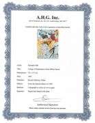 Highly Collectible and Rare Salvador Dali Original Lithograph from the 'Biblia Sacra' Suite