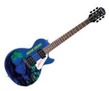 Billie Eilish Signed Gibson Epiphone Les Paul Photo Graphics Guitar ACOA