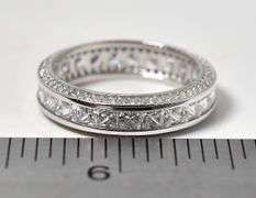 CZ Gemstone Ring in Sterling Silver