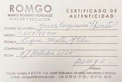 Spectacular Large Size Original Painting by Mexican Contemporary Master ROMGO