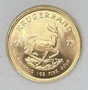 1975 Krugerrand Gold Coin 1oz