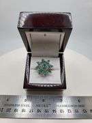 Extremely fine Victorian Emerald and diamonds ring