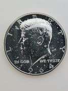 1964 Accented Hair Proof Kennedy Half Dollar, Imperfect