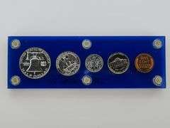 1956 United States Silver Proof Set, Capital Plastics Holder