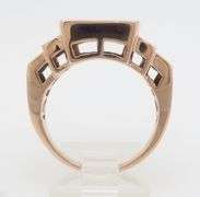 Invisible Set 3.76CTW Diamond Ring Crafted in Rose Gold