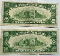 Two Slider $10 Cleveland 1934  FRN