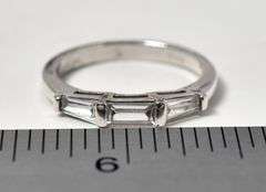 CZ Gemstone Ring in Sterling Silver