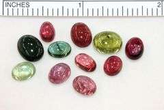 Colorful Natural Tourmaline - Lot of 11