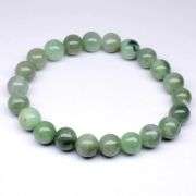 Natural! 115.37ct Burmese Jade beaded bracelet!