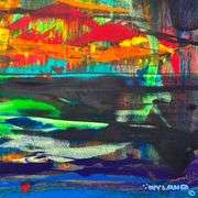Untitled Abstract by Wyland