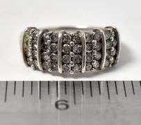 CZ Gemstone Ring in Sterling Silver