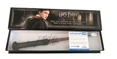 Daniel Radcliffe Autographed Harry Potter Illuminating Wand Display ACOA