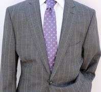 Phenomenal 2-Button Pin-Stripe Suit, Made In Italy