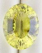 Non-stop flashing! Collectors sized 74.20ct brilliant lemon Citrine!