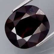 Midnight crimson 12.52ct Garnet from Madagascar!