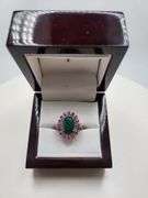 Extremely fine Victorian Emerald and diamonds ring