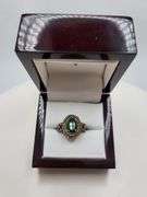 Extremely fine Victorian Emerald and diamonds ring