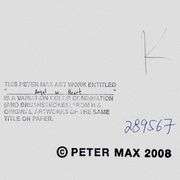 Angel with Heart by Peter Max