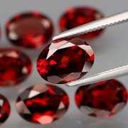 11.92ct set of 8 VS Mozambique garnets! That's almost 1 1/2 carats each!