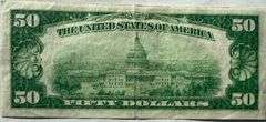 $50 1928 A Cleveland Fed Reserve Note