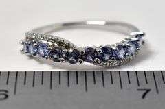 Amethyst Gemstone Ring in Sterling Silver