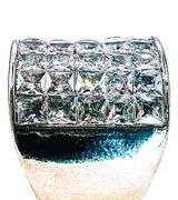 Sparkling 9.5  Ctw Lab Simulated Diamond Ring
