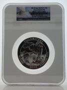 2010 5 OZ. Yellowstone National Park Quarter, NGC GEM UNC